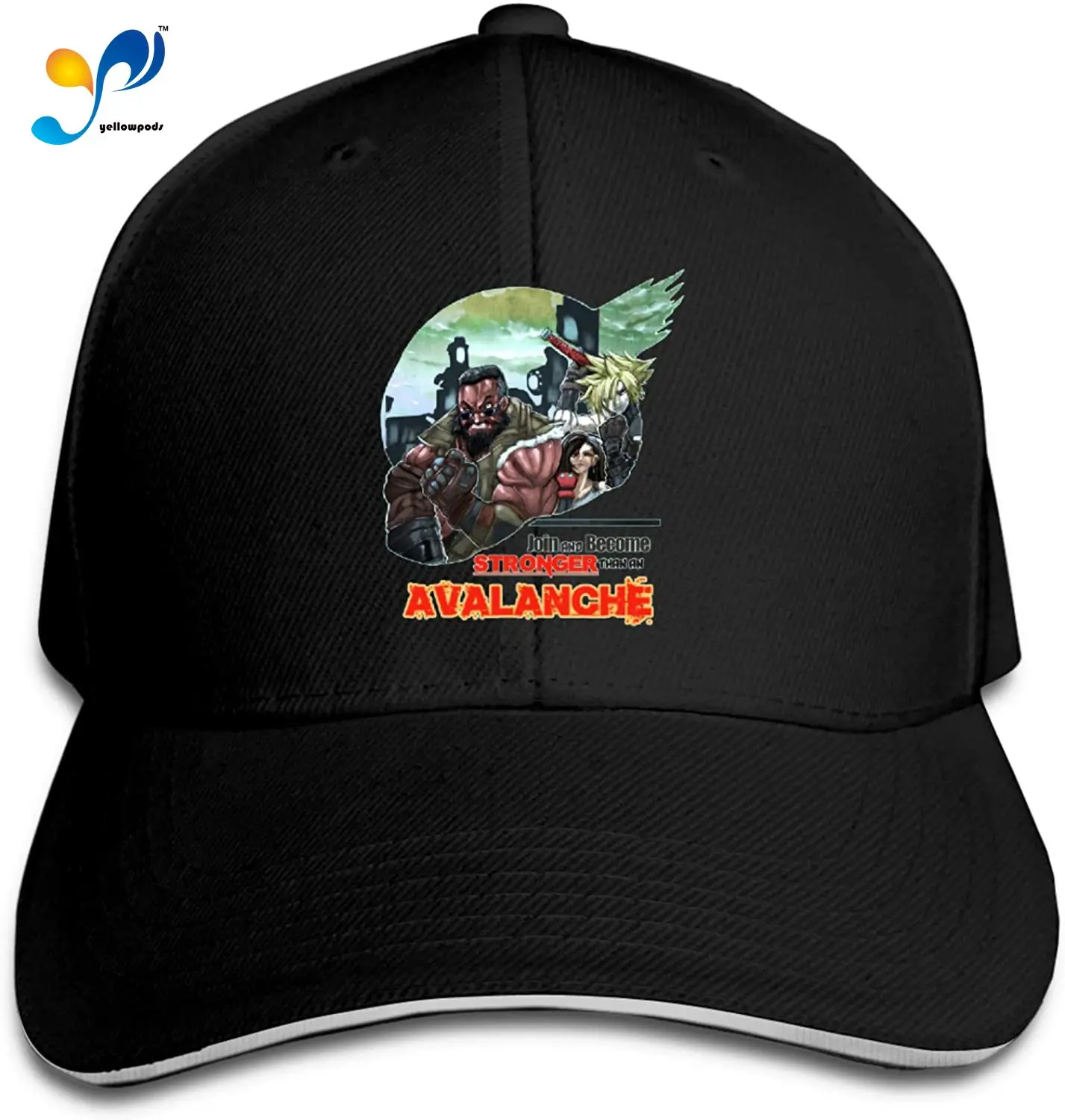 

Fin-Al Fan-Tasy Unisex Sandwich Baseball Cap Adjustable Snapback Hat Casquette