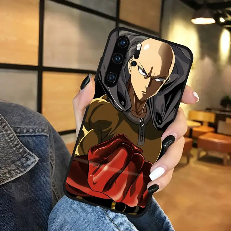 

One-Punch Man Anime Phone Case Funda For Huawei P9 P10 P20 P30 Lite 2016 2017 2019 plus pro P smart