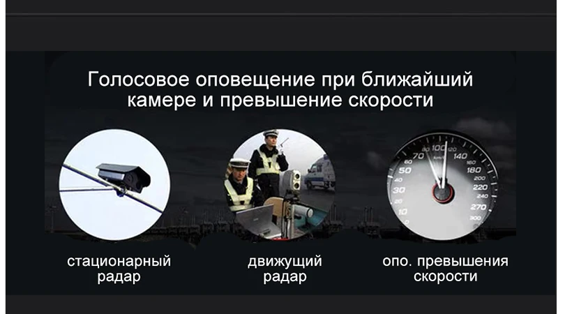 Видеорегистратор 3 в 1 XPX G616 Видеорегистратор зеркало Камера заднего вида GPS Радар Full HD 1080P Ночного видения Антирадар G-сенсор Мониторинг паркования Зеркало заднего вида Видео регистратор