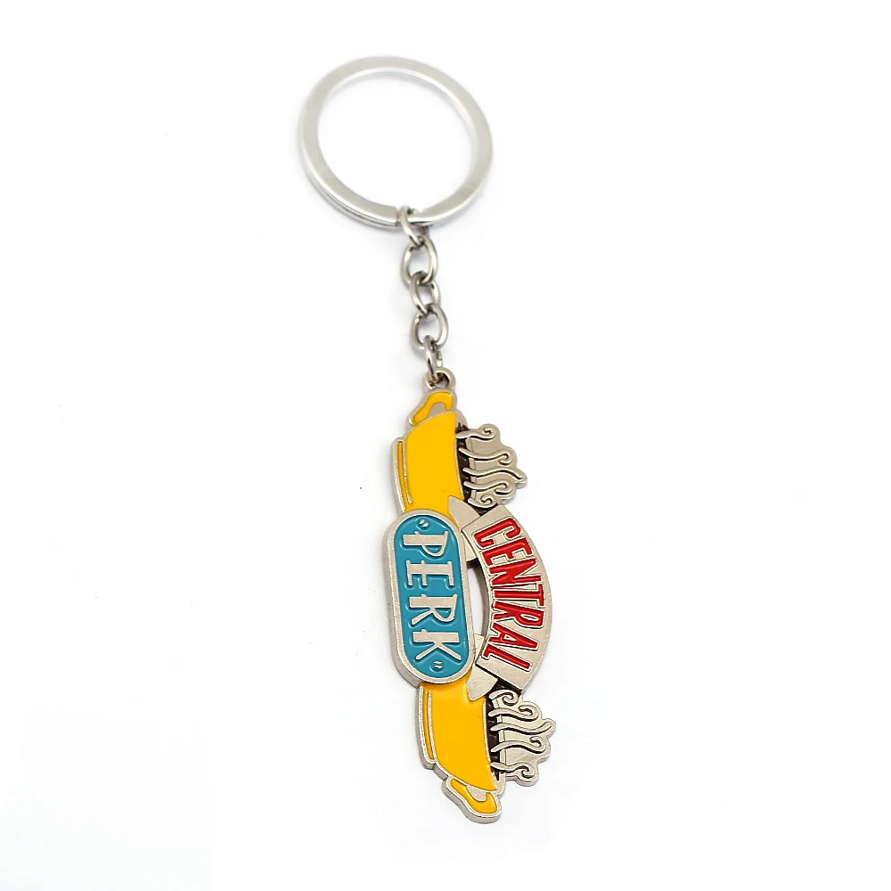 2019 Американский ТВ друзья Key Chain Кулон фоторамка ожерелье брелок кольцо для
