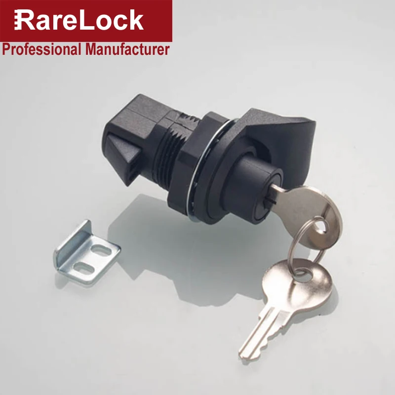 Дверной замок для шкафа переключателя с ручкой PA6 нейлоновый электронной коробки