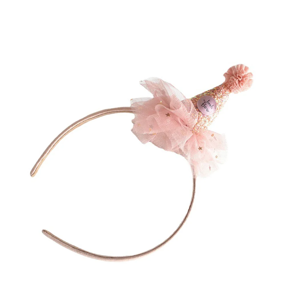 

1pc Birthday Theme Hair Clasp Adorable Baby Hair Band Delicate Birthday Decor