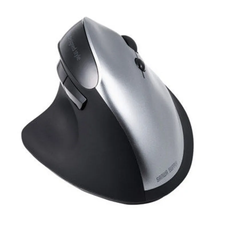 

SANWA wireless mouse ergonomic vertical mouse rechargeable silent mute office game men and women apple desktop