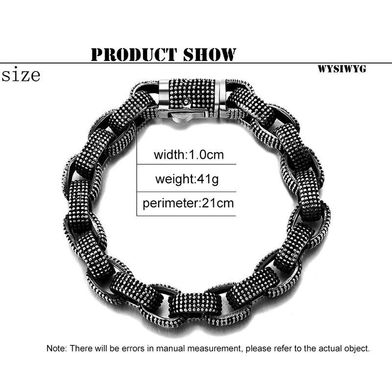 

European and American Trend punk men's bracelet titanium steel personality retro locomotive Bracelet For womans Creativity gift