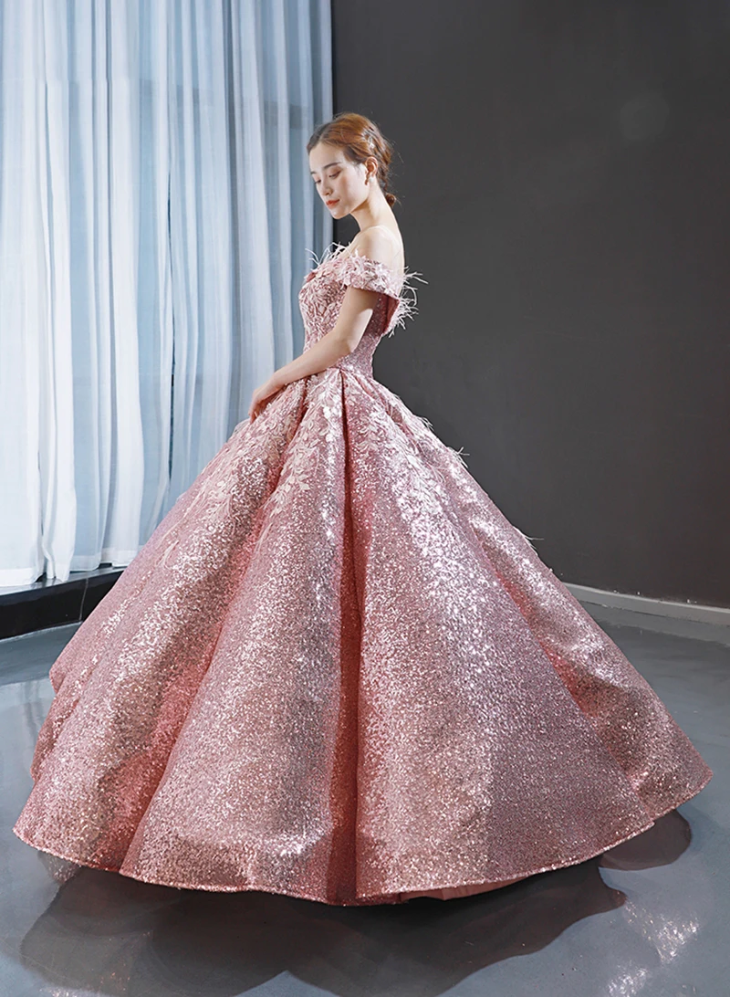 J66936 jancember розовые платья Quinceanera 15 в виде сердца свадебное платье без рукавов бальный наряд пушистое платье для выпускного вечера vestido de Quinceanera