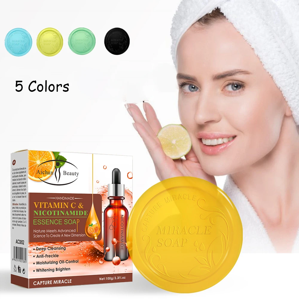 

100g Hyaluronic Acid Collagen Soap To Remove Wrinkles And Oil Control Deep Cleansing Whitening Moisturizing Soap Skin Care