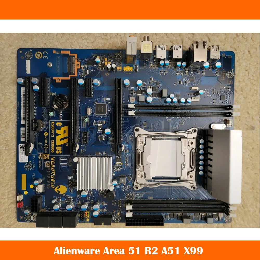 

Десктопная материнская плата для DELL Alienware Area 51 R2 A51 X99 0FRTKJ XJKKD 0XJKKD MS-7862 материнская плата полностью протестирована