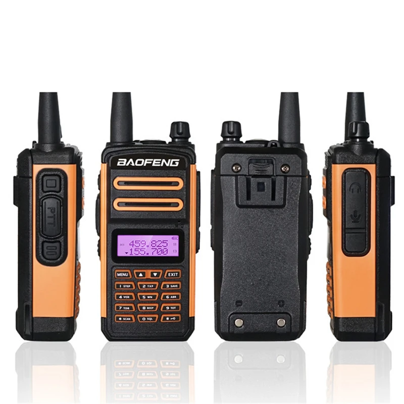 2Pcs BAOFENG X3 Plus Long Distance Portable Walkie Talkie 15km Ham Radio Transceiver baofeng uv-5r Update Two Way Radio
