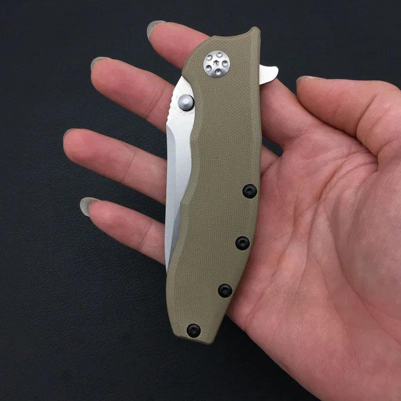 

Лидер продаж! 0562 качественный Универсальный складной нож G10 рукоятка инструмент для повседневного использования небольшие ножи для кемпин...