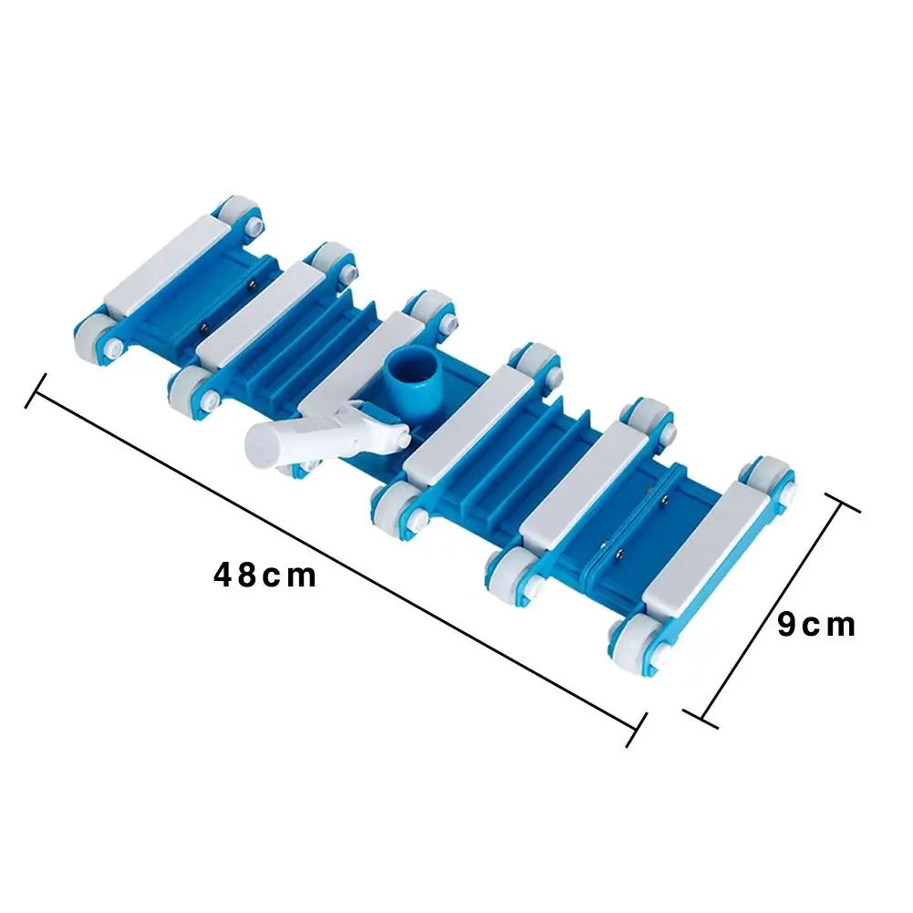

Swimming Pool Cleaning Vacuum Head Handle Replacement With V-Clip Needle Blue Suction Head Handle Head Handle Blue Needle 4