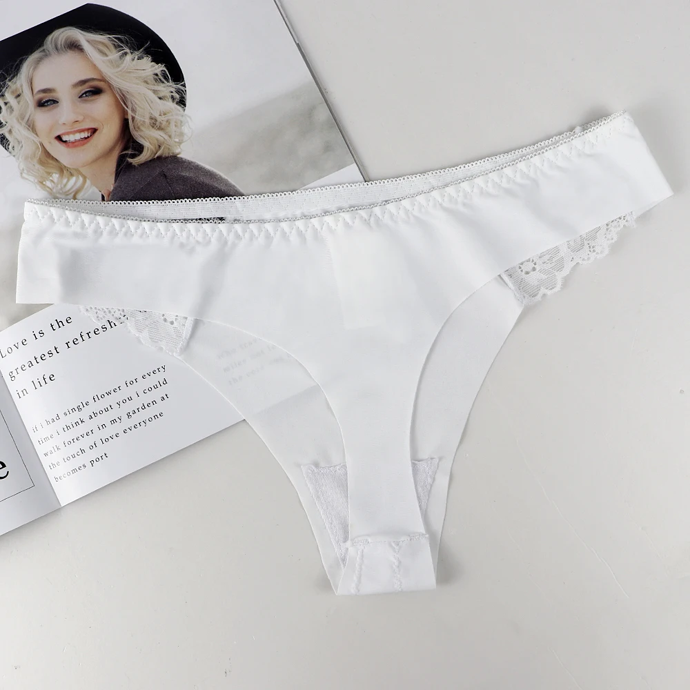 

3 Pcs/Set Sexy Women Underwear High Quality Panties Seamless Lace Underwear Solid Low-rise Lingerie Comfortable Underpants