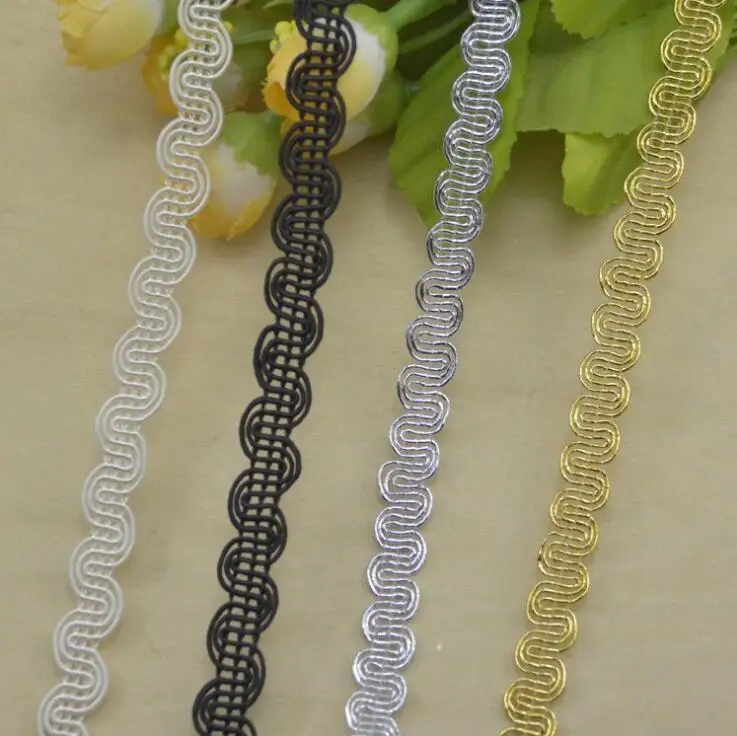 Лента с золотым слитком длиной 100 м клейкая лента обрезка аксессуары для одежды