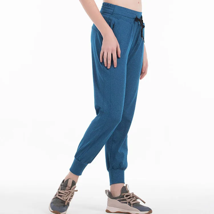 Для женщин голая на ощупь ткань свободный покрой спортивные штаны для активных