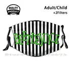 Лицевая маска от Beetlejuice, моющаяся маска с фильтром, Лидер продаж, маски для рта, био-экзорцист от жука, Бета, Лидер продаж, Тим Бёртон