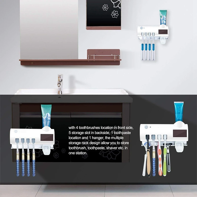 Солнечный УФ светильник стерилизатор для ультрафиолетовой зубной щетки