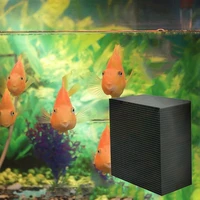 eco aquarium water purifier cube activated carbon water filter cube new filtration material rapid water fishbowl supplies