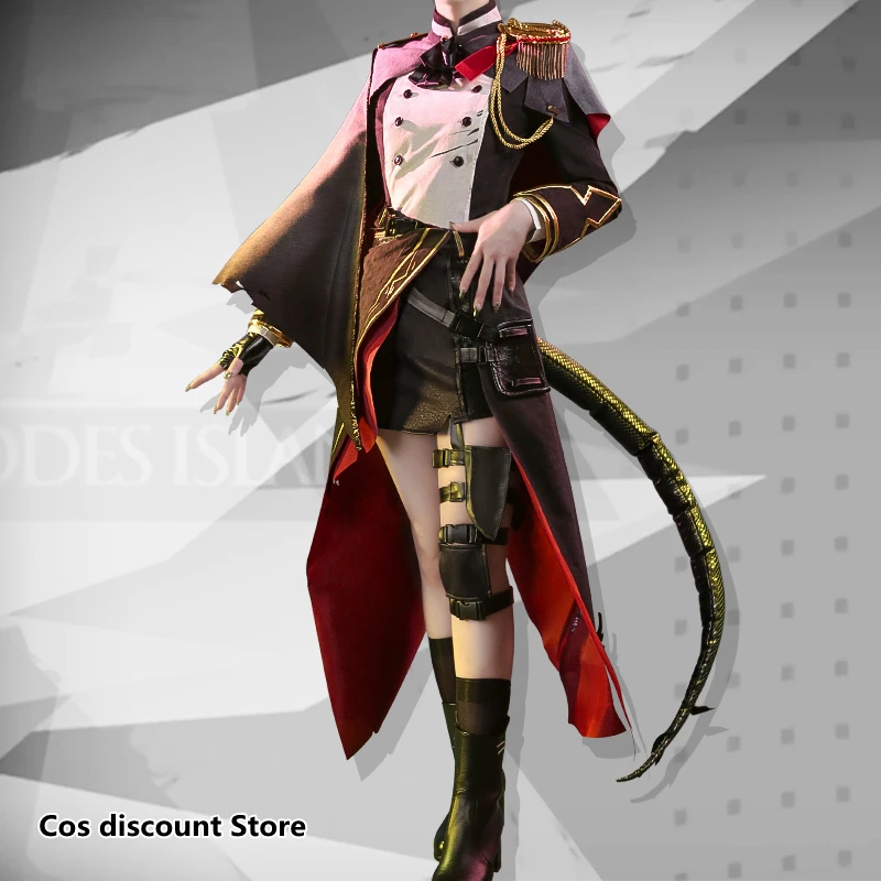 

【In Stock】 Game Arknights Talulah Arutorias Cosplay Costume Fashion And Gigh Quality Fighter Plot Uniform Suit Sizes S-L New
