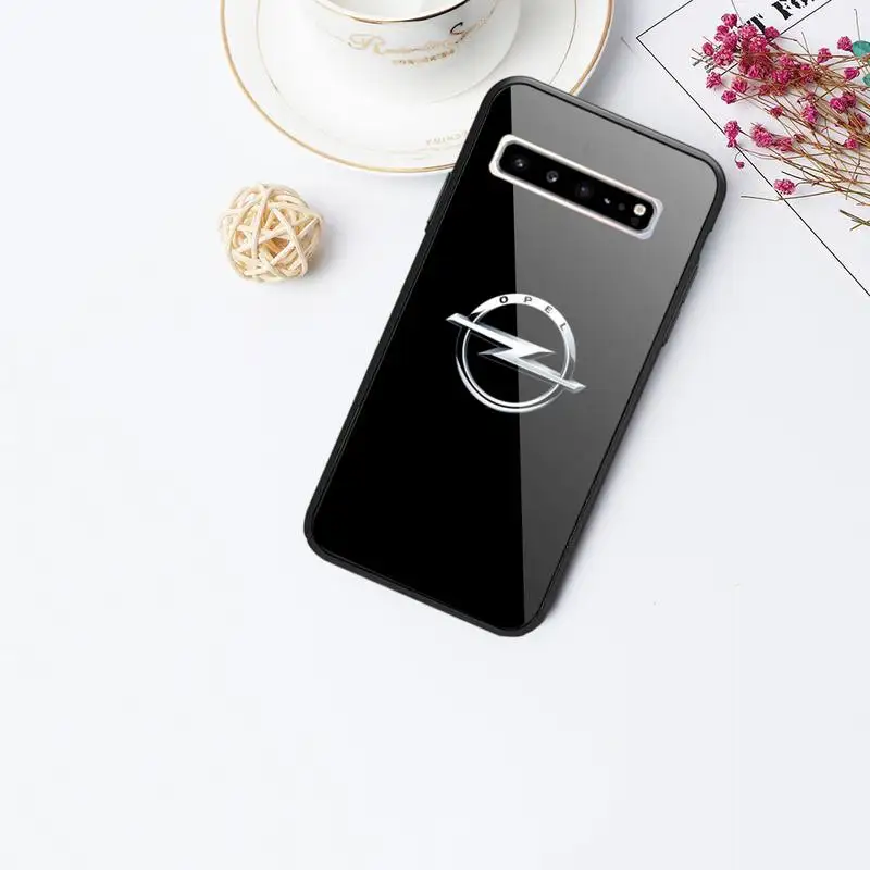 

Opel car logo Phone Case For Galaxy Tempered Glass Cases Apply To S10 S9 S8 S7 S6edge Plus TPU Cover
