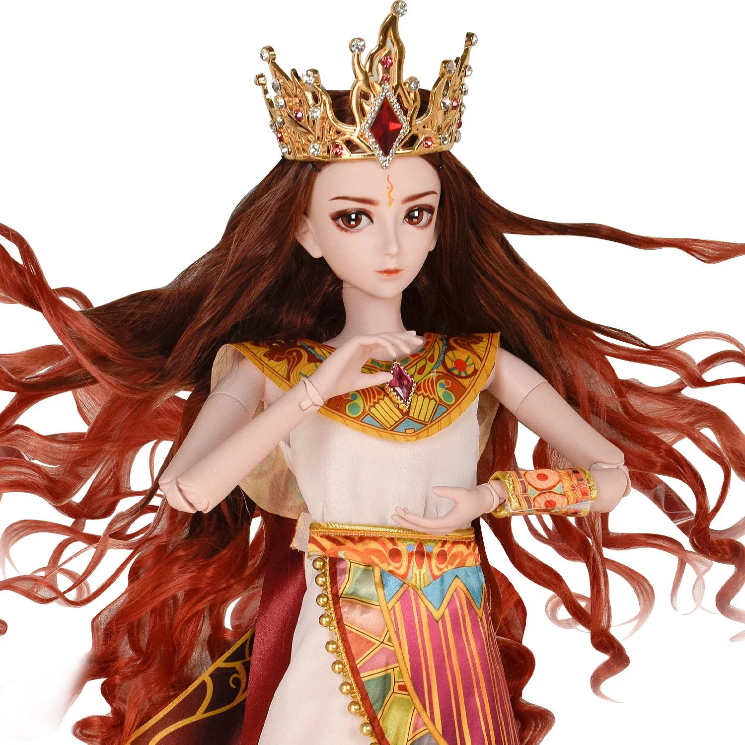 Шарнирная кукла EVA BJD 24 дюйма 1/3 60 см 20 Вулкан механическая шарнирная с полным