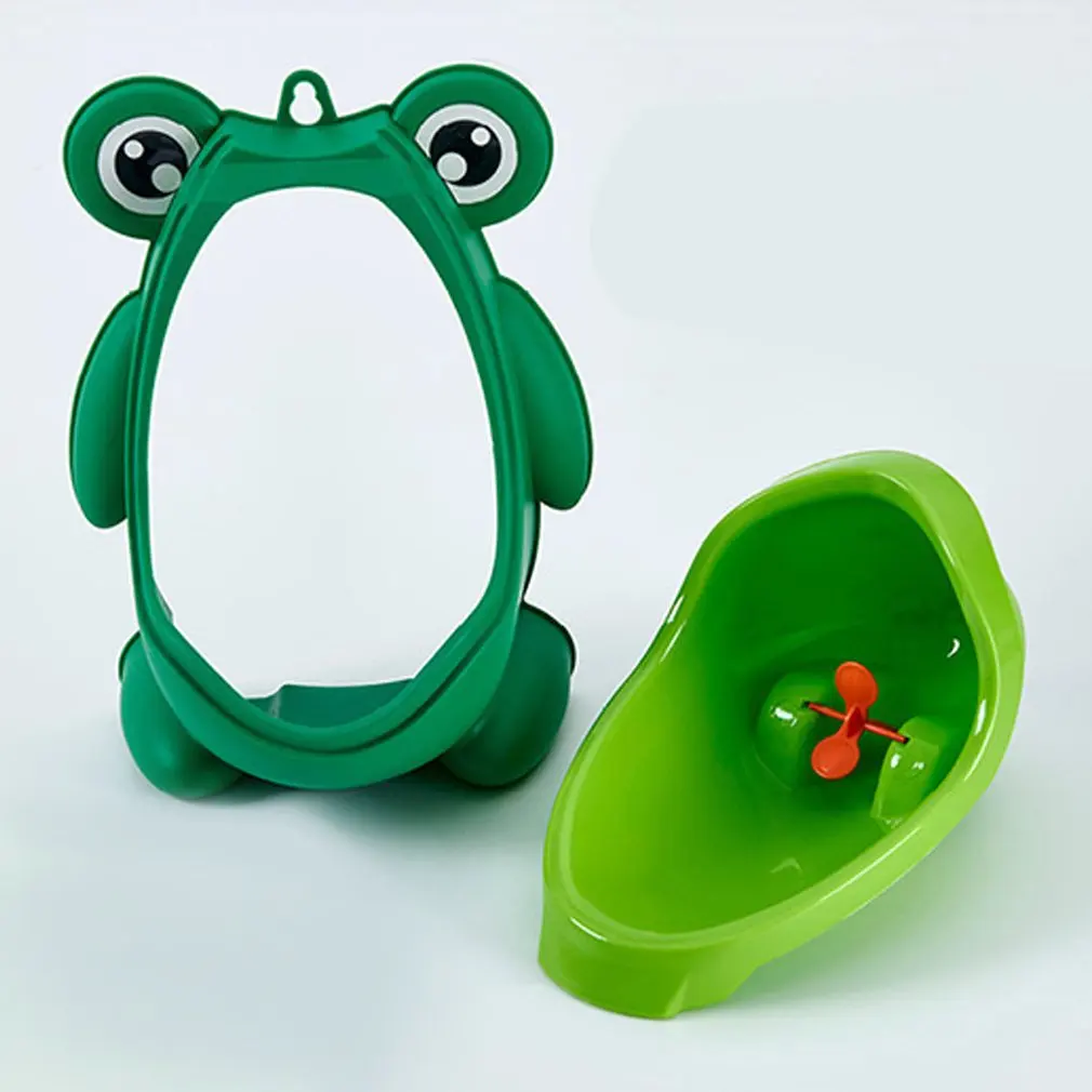 

Frog Baby Potty Toilet Urinal Kids Potty training Baby Boys Pee Toilet infant Bathroom Wall-Mounted Urinal girls Travel Potty