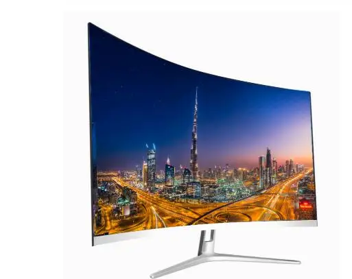 Игровой СВЕТОДИОДНЫЙ монитор 27 дюймов изогнутый 75 Гц с интерфейсом DP/HDMI FreeSync |