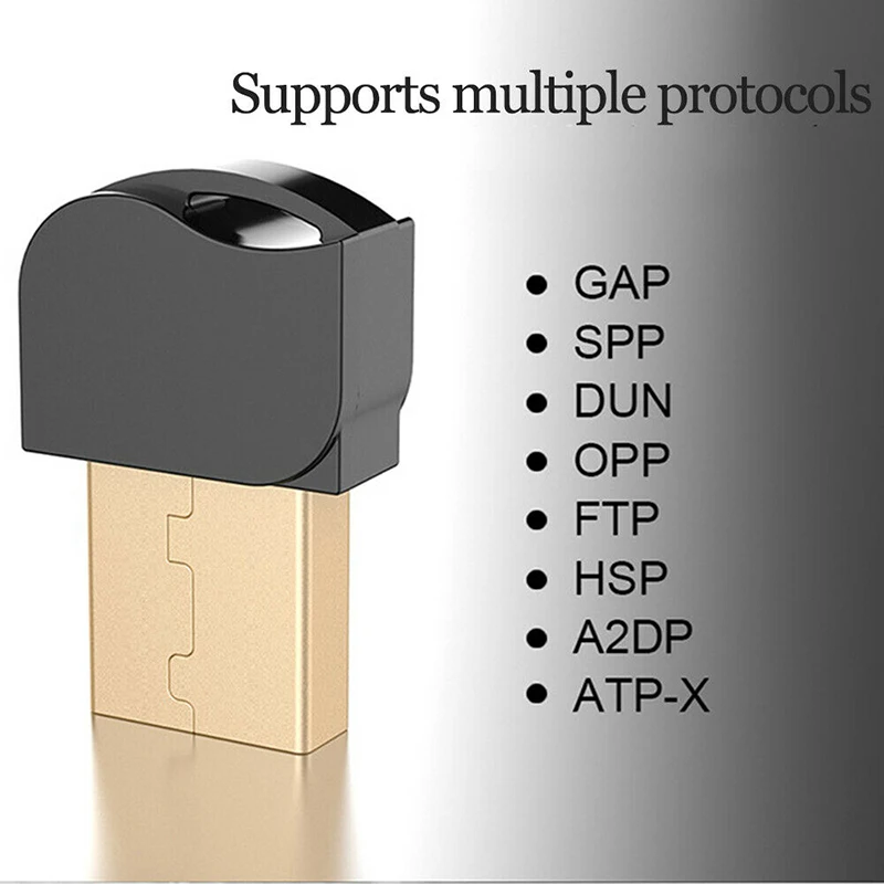 USB Bluetooth-совместимый мини стерео аудио адаптер 5 0 беспроводной передатчик