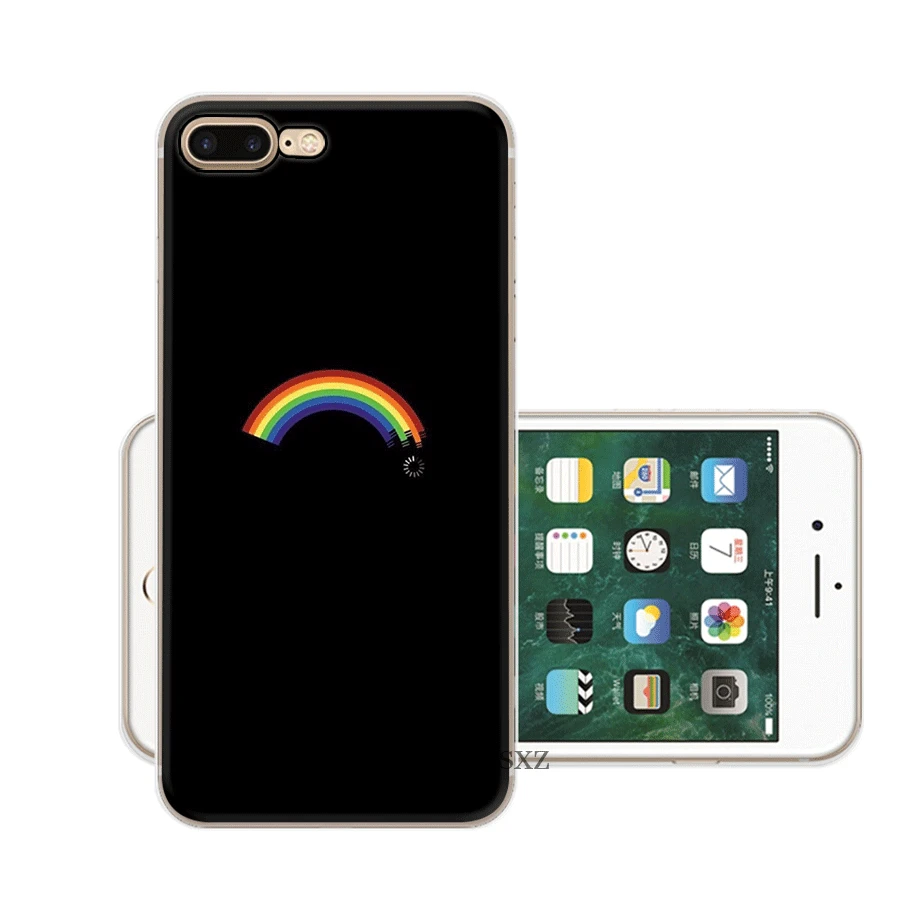 Чехол для мобильного телефона iPhone 5 5S SE 6 6S 7 8 Plus XR X XS максимальный чехол жесткий LGBTQ