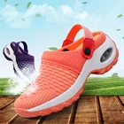 Сандалии KALSOONI женские с амортизирующей подушкой, Повседневные Дышащие сетчатые тапочки для прогулок, летняя пляжная обувь унисекс