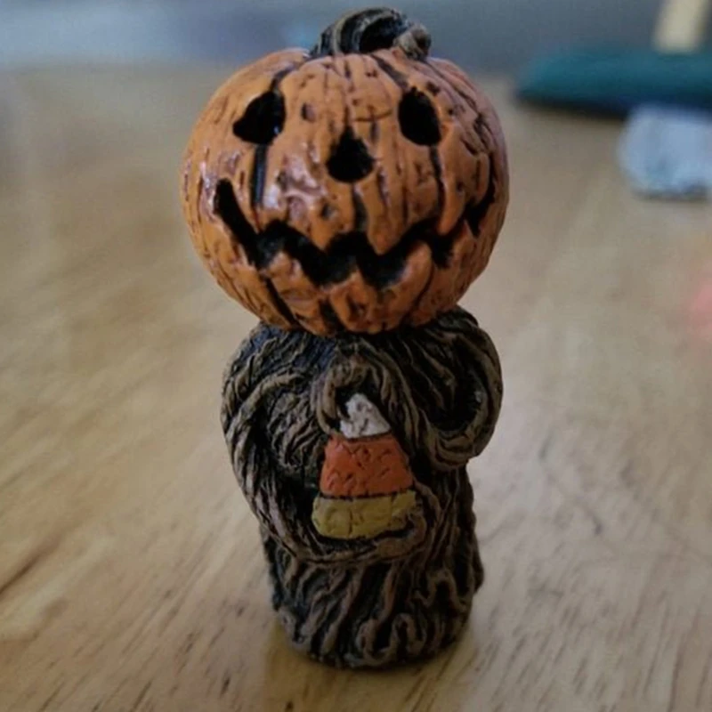 

Хэллоуин, ужас, тыква, фонарь, статуи из смолы, страшное дерево, держатель, конфеты, кукуруза, фотография, праздничное настольное украшение