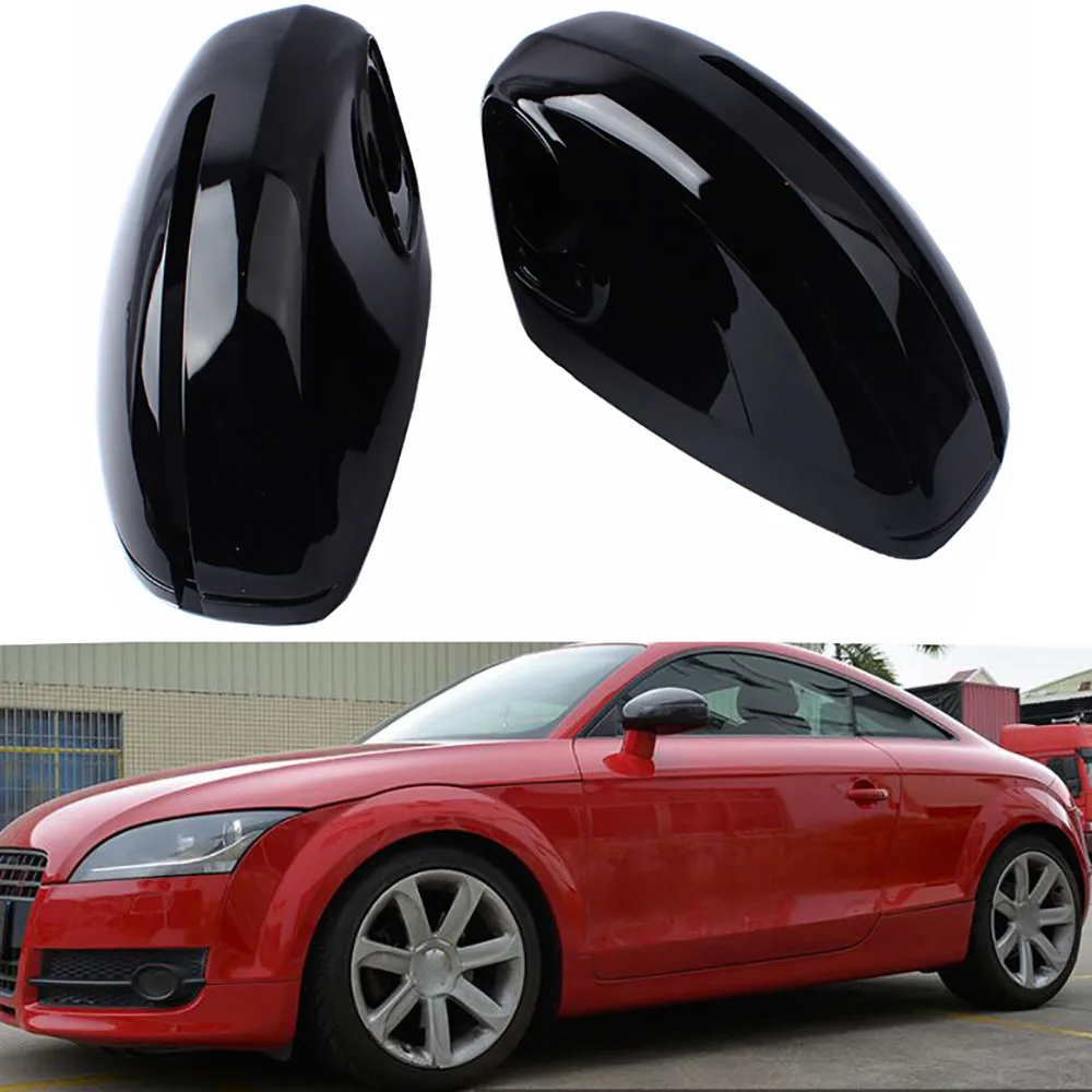 Для Audi TT TTS MK2 8J TTRS R8 2007 2008 2009-2014 ABS боковое зеркало заднего вида сменные колпачки
