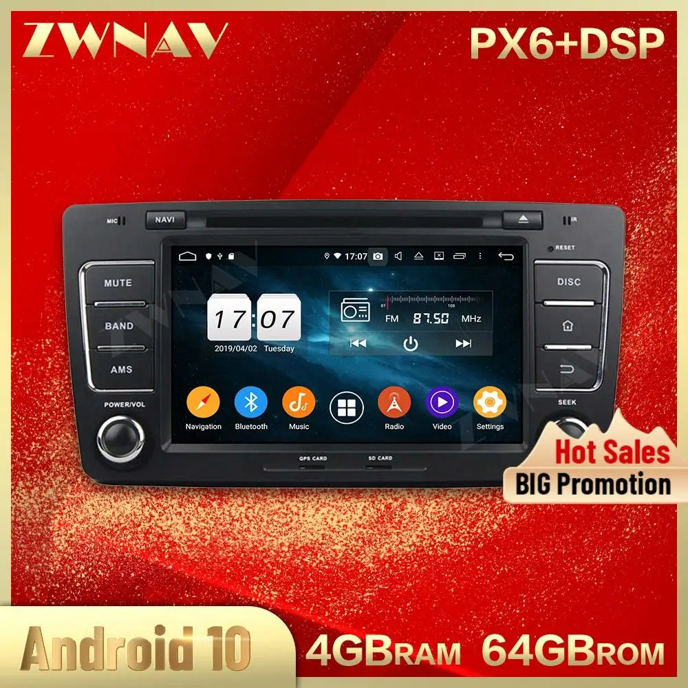 2 din Android 10 0 экран Автомобильный мультимедийный плеер для Mitsubishi Attrage 2012 2016 BT Видео