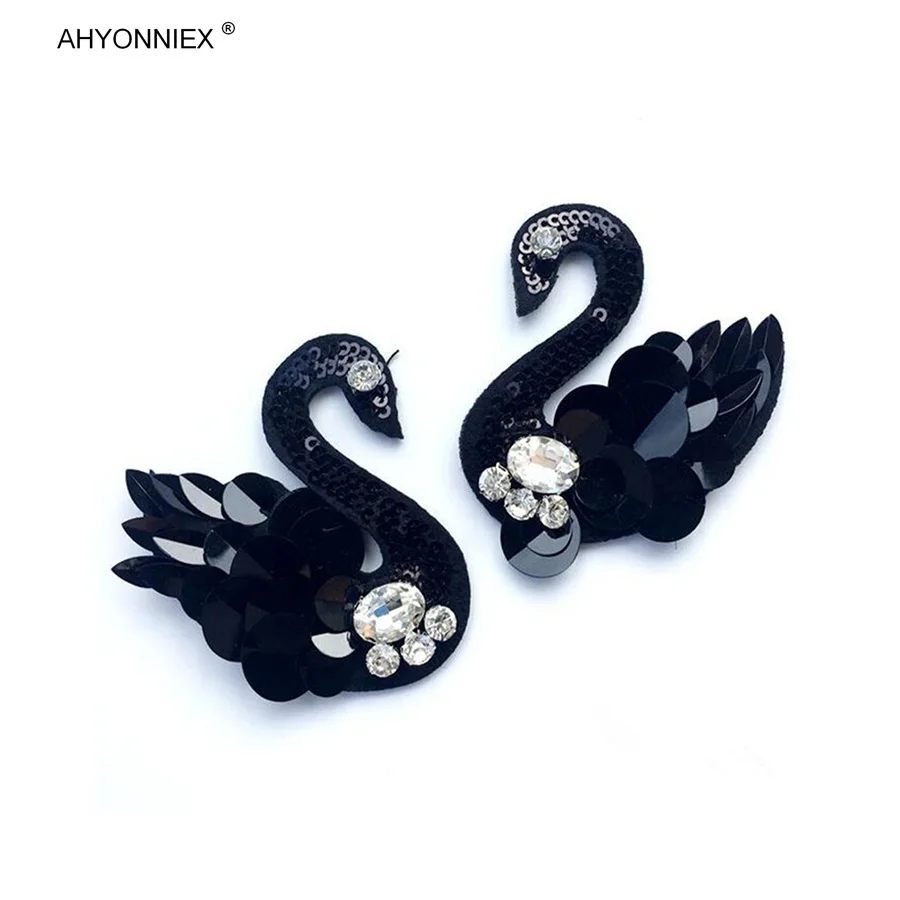 1 пара блесток с бисером ткань для пришивания наклейки Значки одежды джинсов