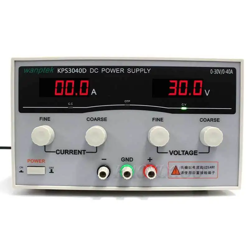 Wanptek KPS3040D Высокоточный высокомощный регулируемый светодиодный импульсный