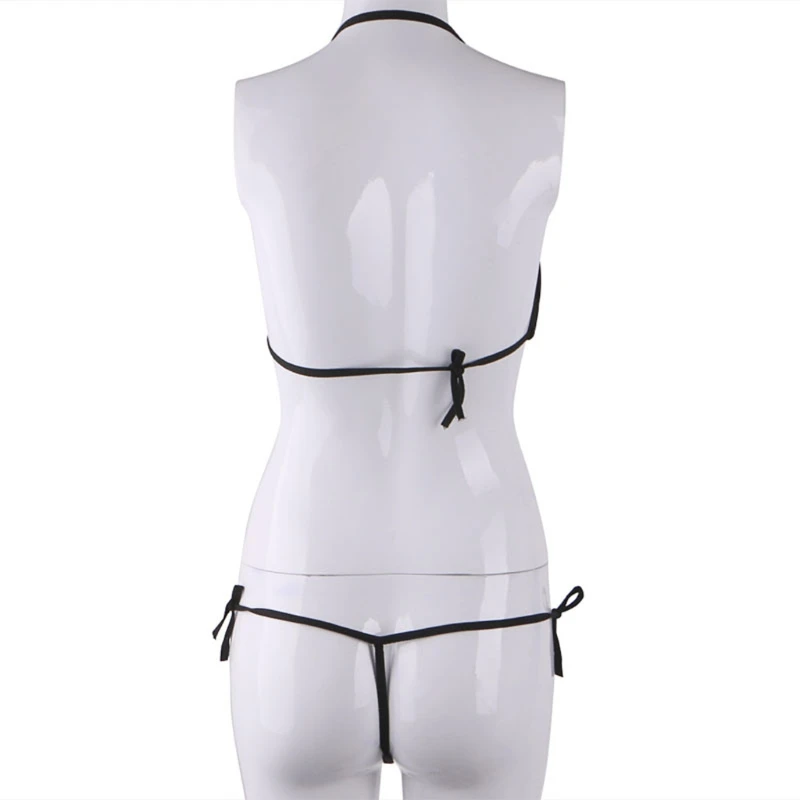 Сексуальные женские микро стринги бразильский Мини Топ бюстгальтер бикини