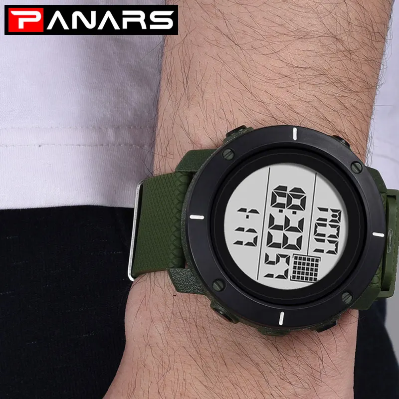 Часы наручные мужские цифровые спортивные Водонепроницаемые