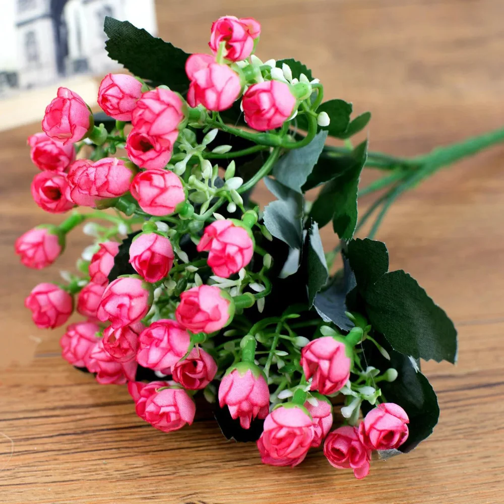 

READY STOCK Milan Small Rose Bud Artificial Flower