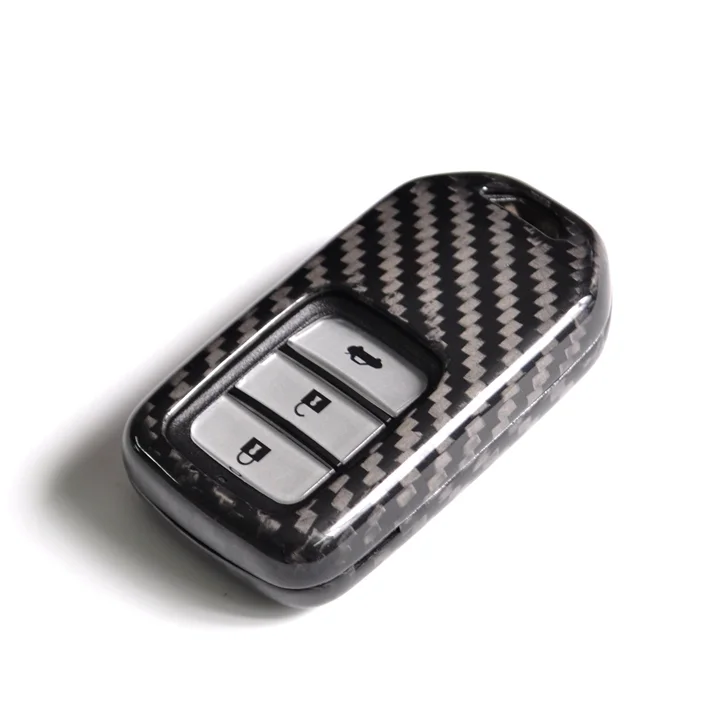 Free shipment car key cover carbon fiber case for honda smart button | Автомобили и мотоциклы