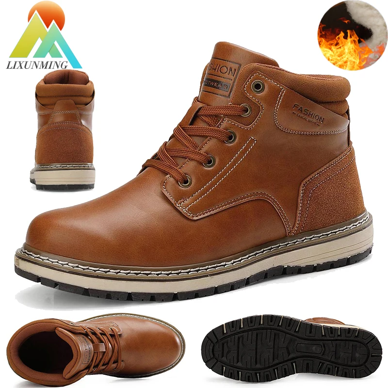 

Новая Нескользящая Высококачественная походная обувь для пар, теплая Повседневная обувь среднего размера, унисекс, уличная модная спортив...