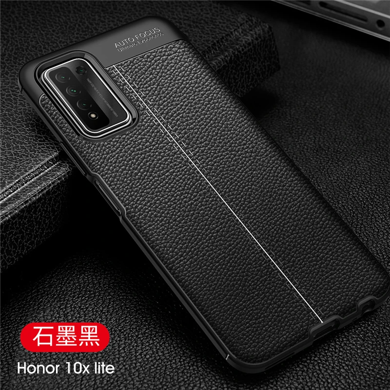 

Чехол для Huawei Honor 10X Lite, чехол для Huawei Honor 10X Lite, роскошный армированный резиновый силиконовый чехол для телефона Honor 10X Lite, чехол
