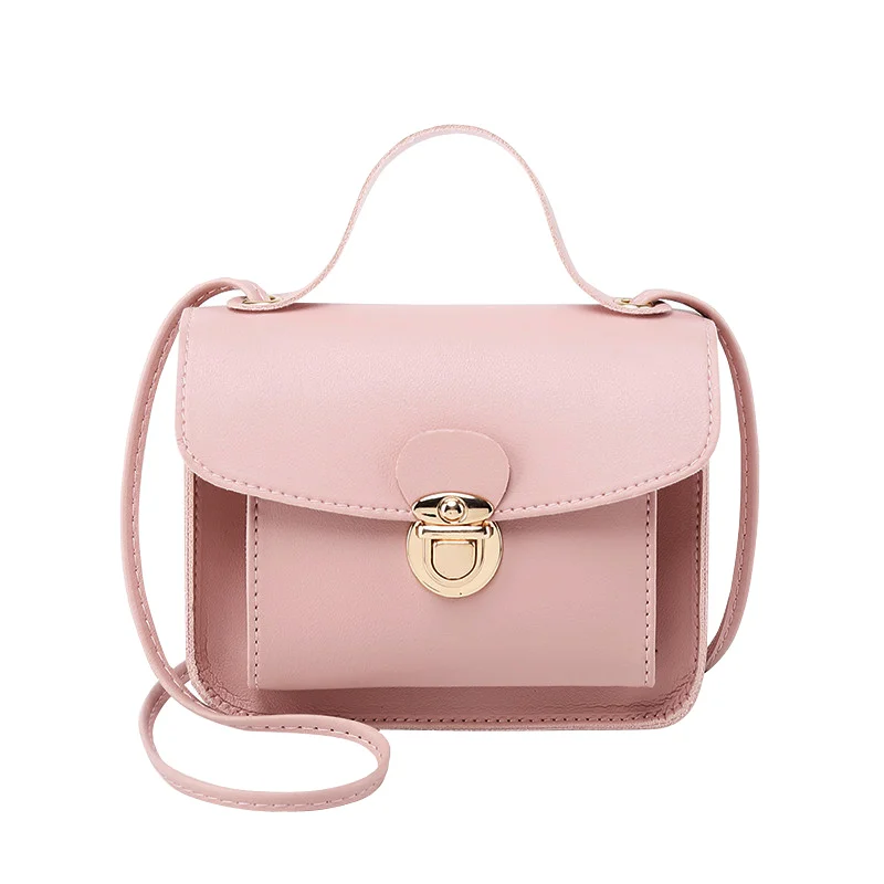 Маленькие Классические мини сумки через плечо из искусственной кожи для