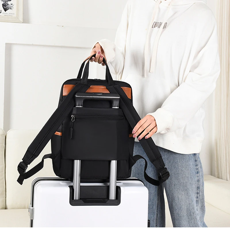 xiaomi youpin 15 6 inch fashion laptop backpack travel business backpack waterproof schoolbag for men women sports handbag free global shipping