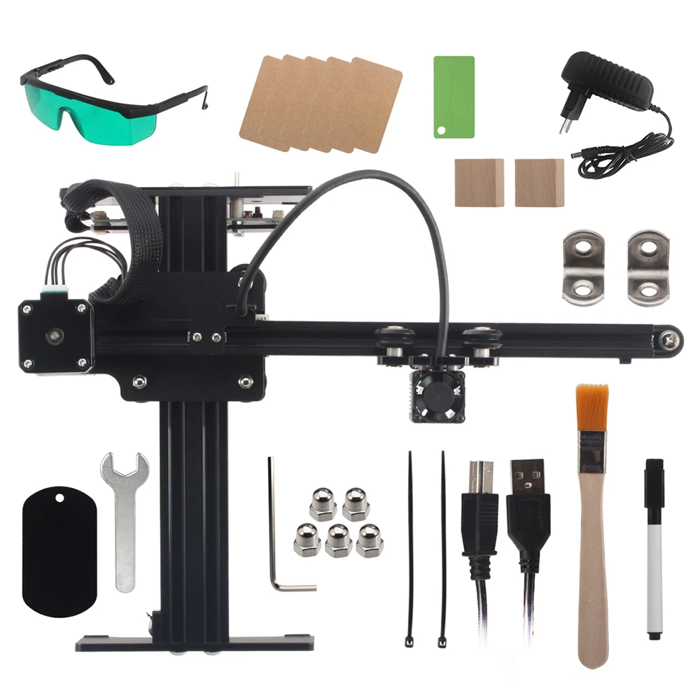 7000mw desktop Laser Engraver and Cutter - Engraving Cutting Machine Printer CNC Router | Инструменты