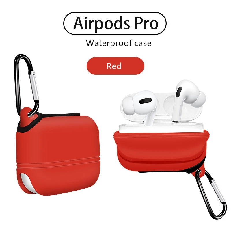 Подходит для Airpods Pro защитный чехол силиконовый полноразмерный Airpod футляр