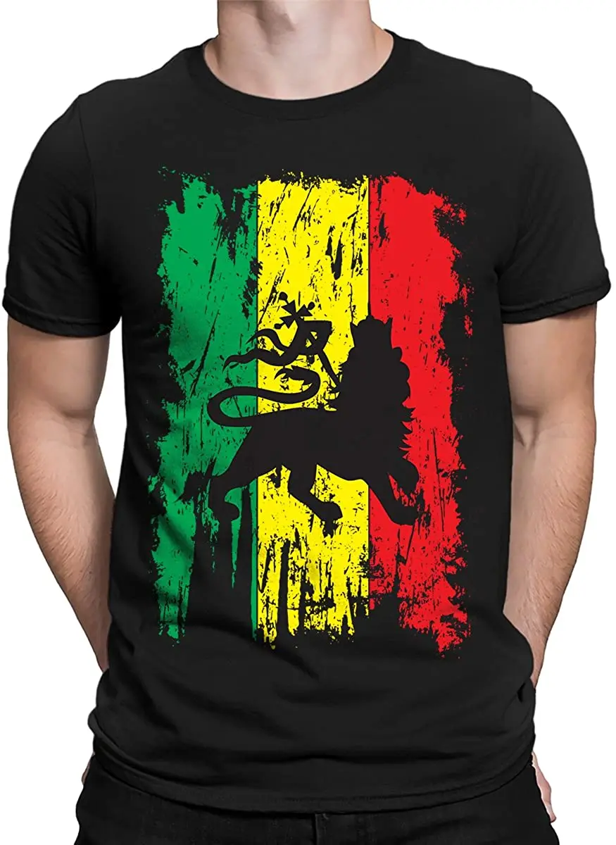 

Flag Rasta Flag Men's Summer Cotton O-neck Short Sleeve T Shirt