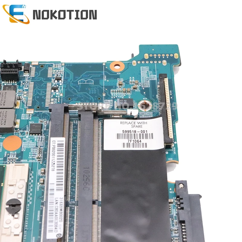 NOKOTION 628485-001 628615-001 материнская плата для ноутбука hp probook 4420S 4320S 4321S HD 5430 DDR3 Плата ЦП