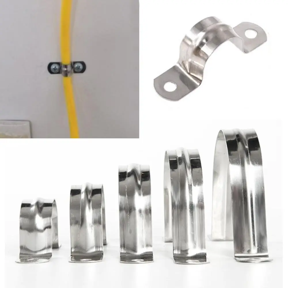 10 шт. сверхмощная труба u образный кронштейн зажим трубный ремень Натяжной