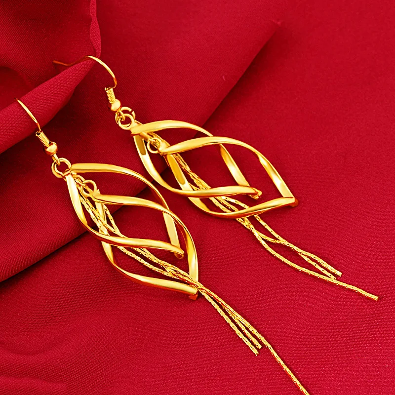 

Двухслойные серьги с кисточками, длинные кисточки, персонализированные женские серьги, ювелирные изделия