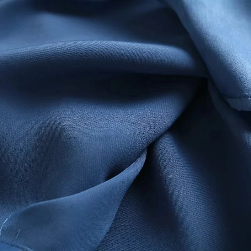 Dave &amp Di/Офисная Женская блузка в английском стиле с простой сатин карманами