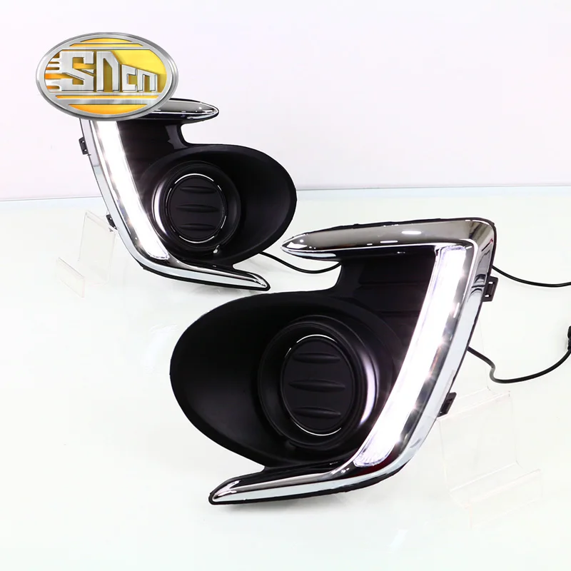 Для Mitsubishi Attrage G4 2012 2013 2014 2015 дневный ходовой светильник LED DRL противотуманная фара