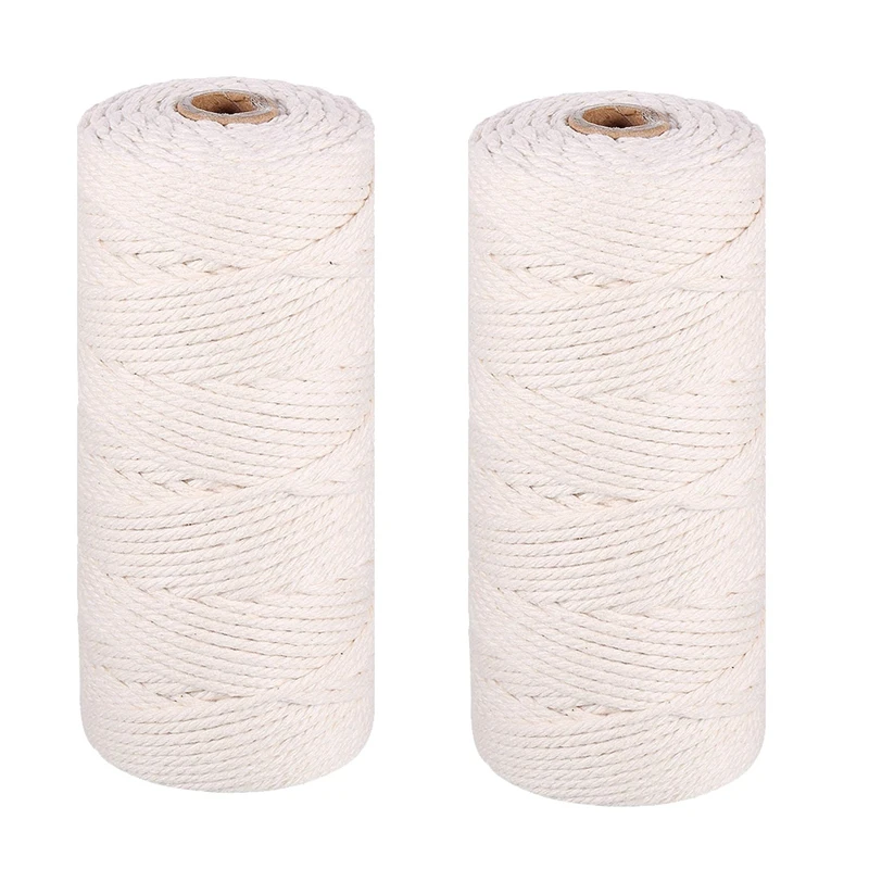 Лидер продаж хлопковая веревка для макраме вешалка растений украшение ручной